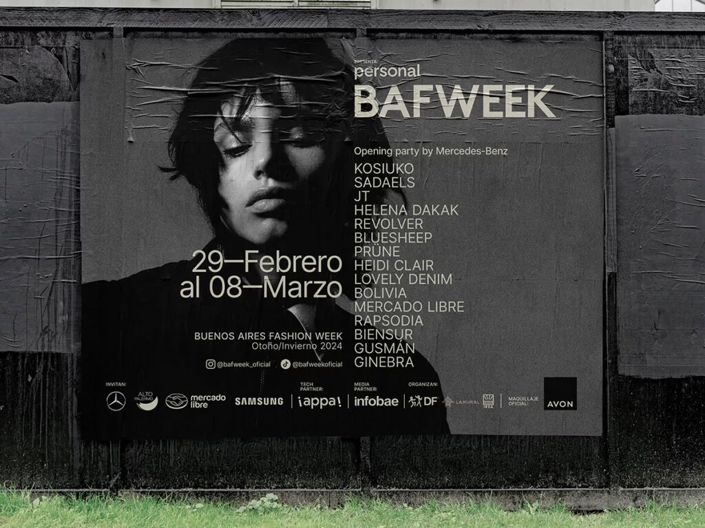 diseno identidad marca bafweek buenos aires, argentina