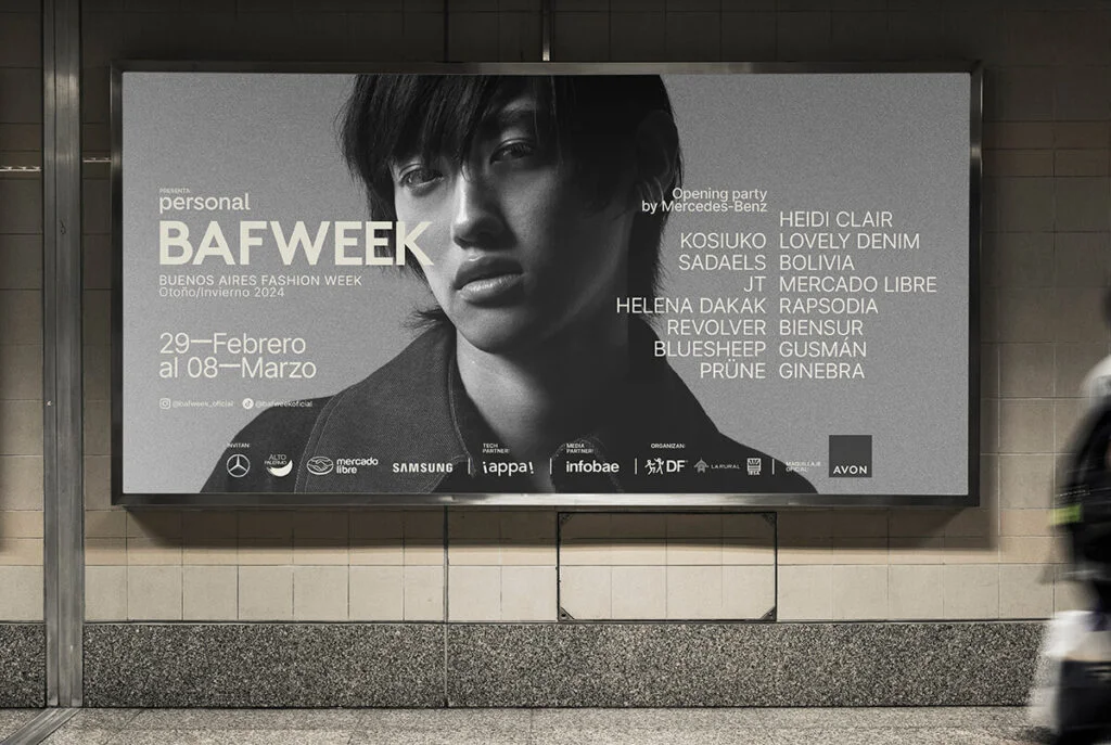 diseno identidad marca bafweek buenos aires, argentina