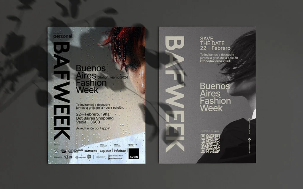 diseno identidad marca bafweek buenos aires, argentina